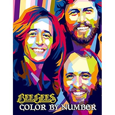 Buy Bee Gees Color By Number: An Incredible Coloring Book Including ...