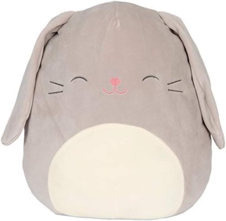 Squishmallow Easter Squad Edition 16" Plush Grey Gray Bunny Rabbit Blake