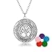 Vintage Life of Tree Locket Album Pendant Necklace