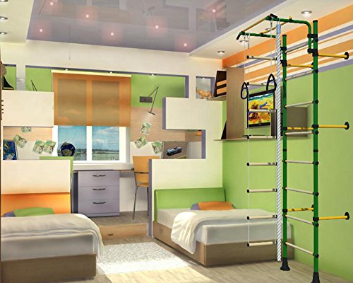 Wall Mounted Kids Indoor Playground Training Gym Sport Set With
