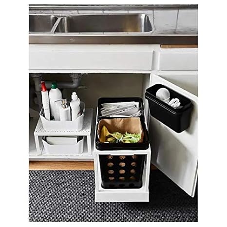 Buy Ikea Variera Waste Sorting Bin Black 2 L 1 Gallon Online
