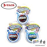 Water Hopper Ball Water Skipper Jumping Gel Ball Pool Toy Beach Ball Splash Fun with 2 Gosutoys Stickers