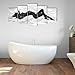 Abstract Black and White Canvas Wall Art Painting Modern Design Picture for Home Office Decor - 5 Pieces Nude Girl Framed On Wooden Frame Image Pictures Photo Artwork Decoration Ready to Hang