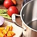 HOMI CHEF Matte Polished NICKEL FREE Stainless Steel 3.5 QT Stock Pot with Lid (No Toxic Non Stick Coating, 8.5 Inch Straight Sided) - Cookware Set - Cookware Pots And Pans Sets Cookware Sets