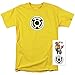 Green Lantern Sinestro Corps Logo T Shirt & Stickers (X-Large)