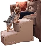Pet Gear Easy Step II Pet Stairs, 2-step/for Cats and Dogs up to 150-pounds, Tan (Misc.)