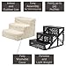 Ideas In Life Small Dog, Puppy Small Size Height 12″ Pet Stairs Ramps for High Beds – Size 12″ Doggy Steps for Dogs and Cats Used as Dog Ladder for Tall Couch, Bed, Chair or Carthumb 2
