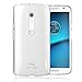 PLESON Droid Maxx 2 Case, [TOU] Motorola Droid Maxx 2/Moto X Play Case Cover, Crystal Clear/Super-Thin/Lightweight/Exact Fit/NO Bulkiness Clear Back Panel+Soft Bumper Case for Droid Maxx 2 (2015)