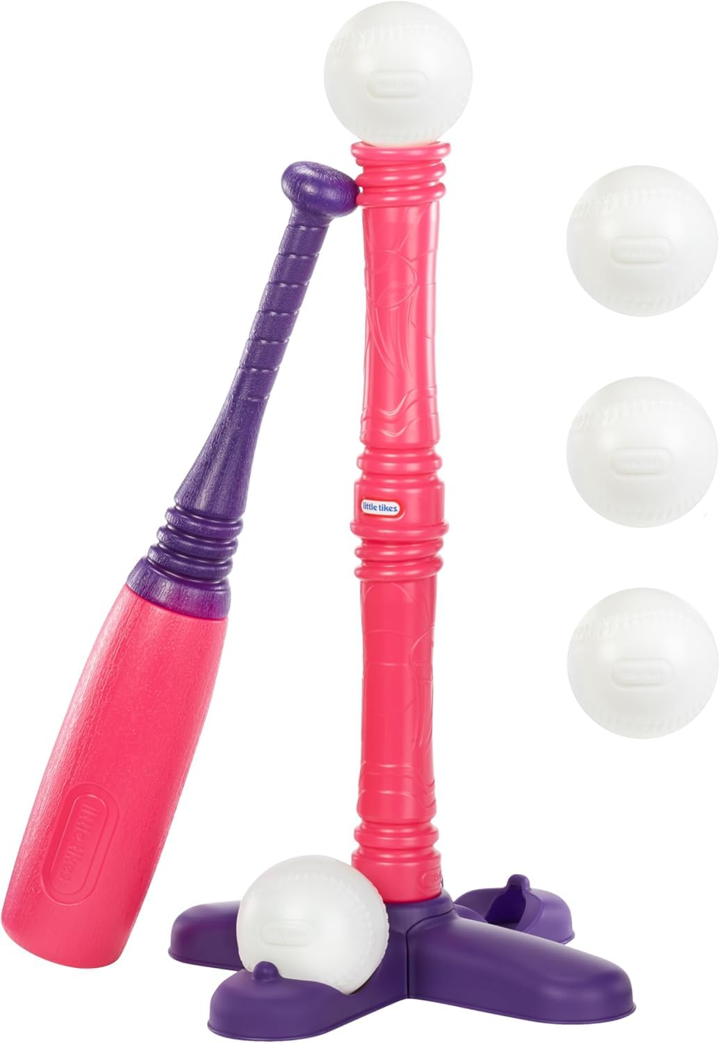 Little Tikes T-Ball Set, Pink, 5 Balls, for Toddlers Ages 18+ Months – yg8uctio8