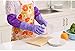 Long Sleeve Rubber Latex Cleaning Gloves Kitchen Dishwashing Gloves,19.7 Inch, 1 Pairs, Purple