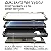YOUMAKER Case for Galaxy Note 9, Full Body Heavy Duty Protection with Built-in Screen Protector Shockproof Rugged Cover for Samsung Galaxy Note 9 (2018) 6.4 inch - Gun Metal/Black