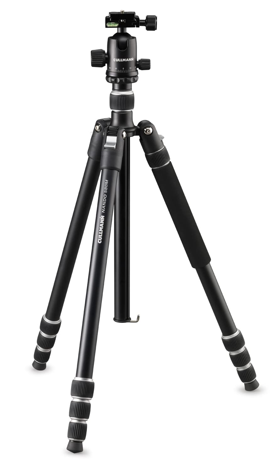 Cullmann - NANDO - 52331-580M RB8.5 - Tripod - Aluminium - Travel Tripod - Lightweight - Quick Release - Compact,Black