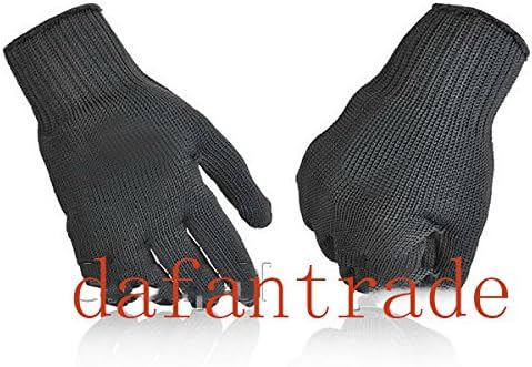 Mmary 2x CUT RESISTANT GLOVE FISH FILLETING PROTECTIVE SAFETY GLOVES KNIFE SLASH PROOF