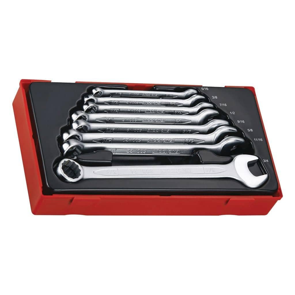 Teng TT3592A/F Combination Spanner Set (8 Pieces)