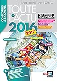 Toute l'actu 2016 Sujets et chiffres de l'actualité 2016 - Concours & examens (FOU.SUP.TT.ACTU) (French Edition) by 