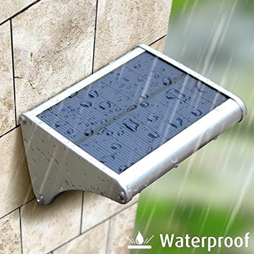 Motion Sensor Solar Lights Outdoor - 450 Lumens 24 LED Waterproof Wireless Solar Powered Security Light - Super Brightness Easy Install for Garden Patio Pathway Yard Garage Landscape – 2 Pack