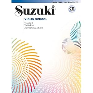 Suzuki Violin School, Volume 2: International Edition: Violin Part, Book & CD