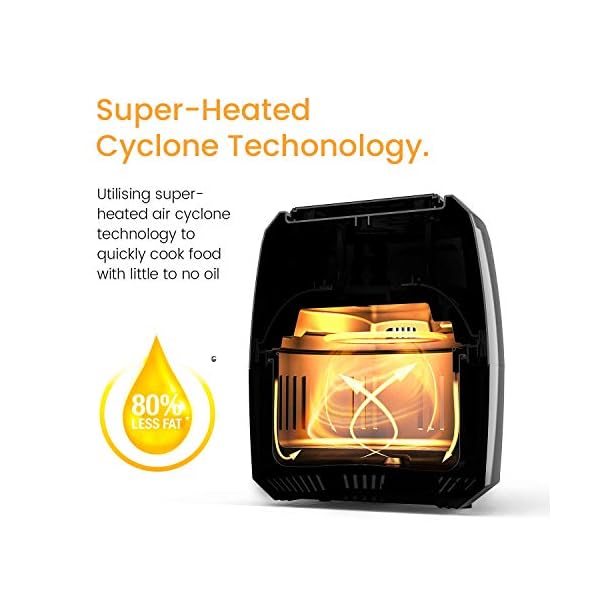 Pro-Breeze-XL-55L-Air-Fryer-1800W-with-Digital-Display-Timer-and-Fully-Adjustable-Temperature-Control-for-Healthy-Oil-Free-Low-Fat-Cooking Pro Breeze 5.5L Air Fryer - XXL 1800W Air Fryer for Home Use with Digital Display, Timer and Fully Adjustable…