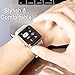 Easy Watch Sport Loop Band, Fastener Adjustable Closure Wrist Strap Lightweight Breathable Nylon Replacement Band for Apple Watch Nike+, Series 3/2/1, Sport, Edition (42MM, Pale Pink & Pink Sand)