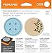 Fiskars 100780-1001 Circle Design Set, Simple Pattern, Medium