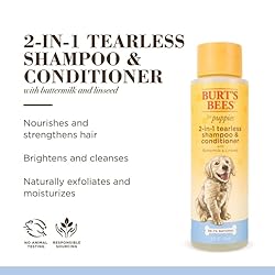 Burt's Bees for Pets Tear Free Puppy Shampoo and