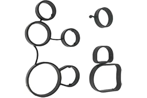 Car Oil Filter Flange Gasket Set 07K115441 07K117070 For TT Quattro VW Beetle A6 2.5 parts