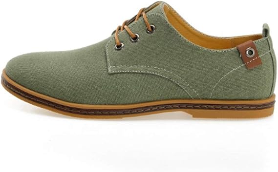 Amazon Co Jp Huicai メンズカジュアルシューズクラシックレースアップシューズファッションキャンバスシューズ 服 ファッション小物