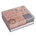 Christmas Stamps,Luckybird Wooden Stamps for kids for DIY Scrapbooking and Card Making 20 Kinds Wooden Rubber Stamp Set with 2 ink pad, for Decoration and for kids Fun bundles