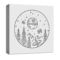 Canvas Wall Art Landscape Canvas Prints Home Artwork Decoration for Living Room, Bedroom - 12x12 inches