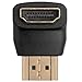 New Wayzon 10 Packs of HDMI 90 Degree/Right Angle Connectors/Adapters