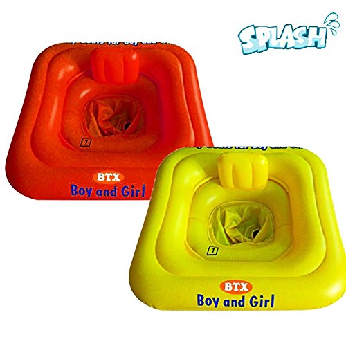 title=SALVAGENTE CON MUTANDINA FORMA QUADRATA Boy e Girl BABY FLOAT PER BAMBINI o