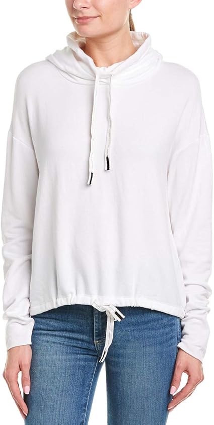 reebok women's side slit fleece sweatshirt