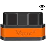 Vgate Wifi iCar2 OBDII Elm327 Code Reader for IOS iPhone iPad Android PC,Auto Sleep