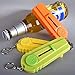 TOODOO 5 Pieces Cap Zappa Beer Bottle Opener Cap Shooters Launchers with Key Ring, 5 Colors