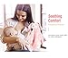 Zooawa Baby Soothing Toy, Soft Stuffed Toys Bandana Plush Animal Security Blanket, Suitable for 0 to 36 Months Baby & Toddler, Rabbit