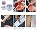 Waxing Kit Hair Removal Electric Hot Heater Wax Warmer with 3 Flavors Hard Wax Beans(Charcoal Blackhead Removal) and 20 Pack Wax Applicator Sticks (Wax Warmer)