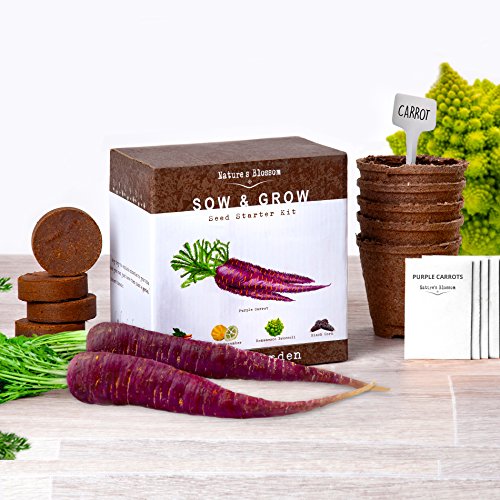 Купить Exotic Vegetables Growing Kit 5 Unique Plants to Grow From