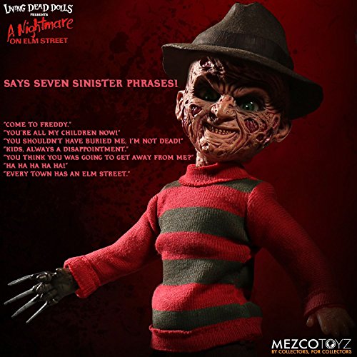 Mezco Living Dead Dolls Freddy Krueger with Sound Standard