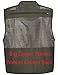 Flygo Mens Summer Outdoor Work Safari Fishing Travel Photo Vest with Pockets (X-Large, Khaki-mesh)