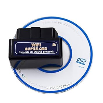 UniLink (TM) ELM327 WiFi Interface OBD2, OBD 2, WiFi Wireless Auto-Diagnose- und Scan-Tool, Code-Lesegerät, für iPhone, iPad,