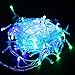 33ft/10m Copper Wire, 100 LEDs Multi-Color Twinkle LED Strip Lights ,Party Decorative Color Changing String lights with 8 modes,For Indoor use.