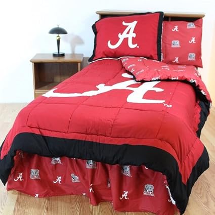 Amazon Com Alabama Crimson Tide 8 Pc Queen Size Bed In A Bag