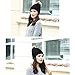 Women's Winter Fleece Lined Cable Knitted Pom Pom Beanie Hat