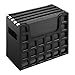 Pendaflex Portable Desktop File, Side Handles, Hanging File Folders, Tabs & Inserts, Letter Size, 9-1/2 Inches x 12-3/16 Inches x 6 Inches, Black (23013) primary