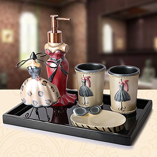 Hjky Bathroom Accessories Set Bath 5 Pie Buy Online In Cayman Islands At Desertcart