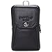 Men Genuine Leather Cellphone Waist Bag Purse Wallet Belt Loop Holster Case Belt with a Clip