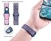 Humenn Bands Compatible for Fitbit Versa, Accessory Breathable Sport Bands Air Holes Compatible Fitbit Versa Smartwatch