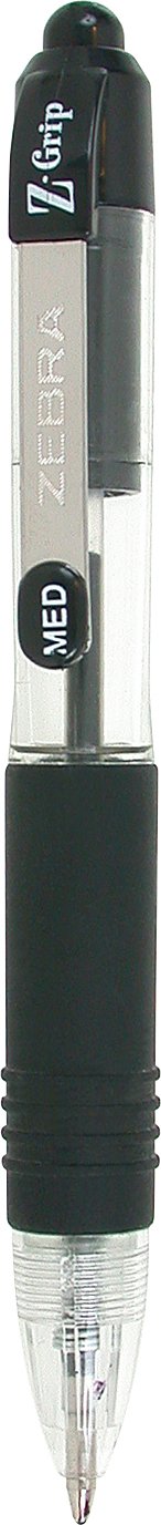 Zebra 2236 Pen Z-Grip Mini Ballpoint - Black (pack of 6)