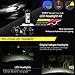 NINEO H4 LED Headlight Bulbs, CREE Chips, 9003 Hi/Lo beam Cool White Conversion Kit 6000K 7,200Lm - 3 Yr Warranty