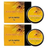 New Zealand Active Bee Venom Lip Plumper - Best Lip Plumper Balm 10g x 2 Pots